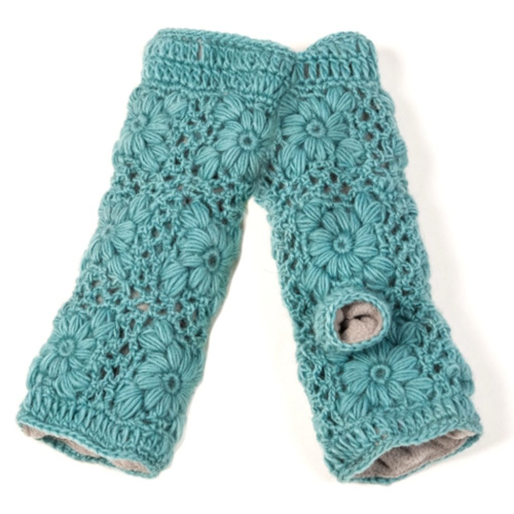 Nirvanna Designs FlowerCrochet Hand Warmers